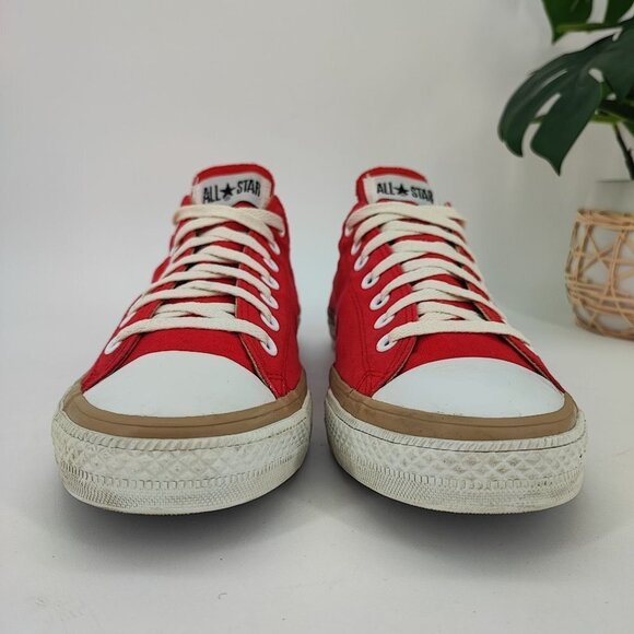 Converse Men's Chuck Taylor FX OX Red Sneakers Canvas Size 11.5 - Picture 2 of 8